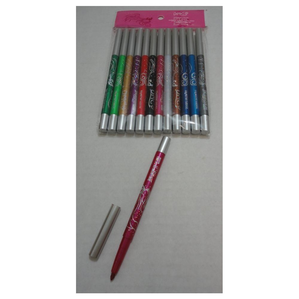 72 of Colored Eyeliner Pencil Distributor