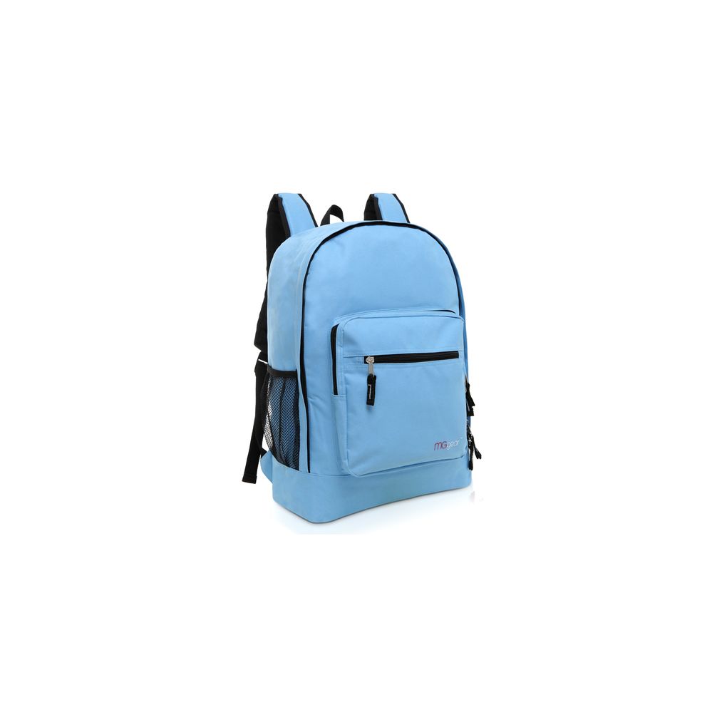 20 of 17.5 Inch MultI-Pocket School Book Bags In Bulk, Blue Color Only ...